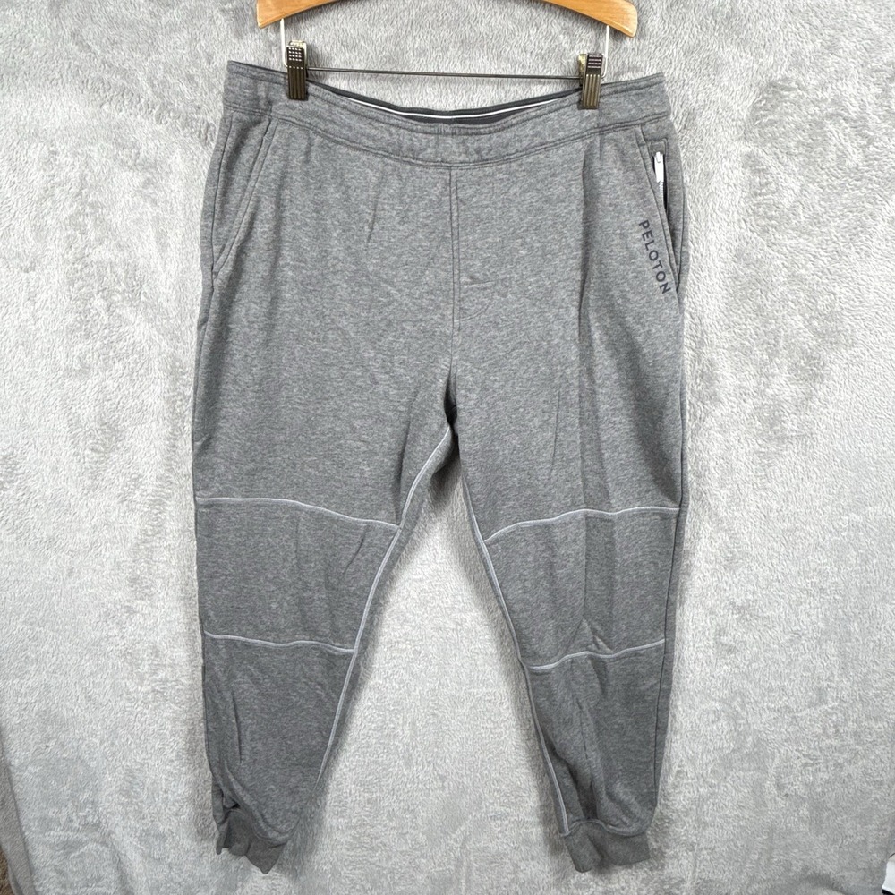 Fourlaps x Peloton Re-Up Joggers Mens L Gray Athletic Sweatpants 1035P